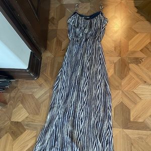 Myne blue and white sundress